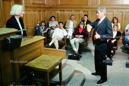 lawyer, jury, Defendant, witness stand, Trial, Court Session, Juror, People