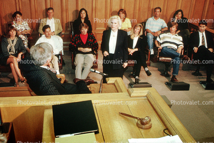 Juror, Jury, Defendant, People, Trial, Court Session