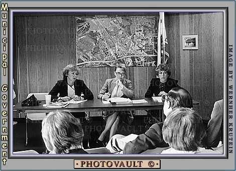 City Council Meeting, City Planning, 1950s