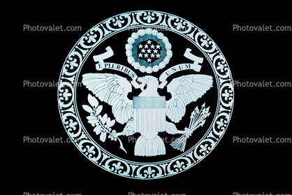E Plurbus Unim, Presidential Seal, Round, Circular, Circle