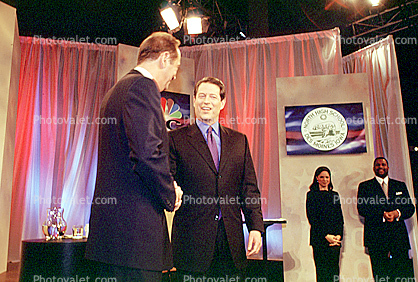 Bill Bradley, Al Gore, Debates