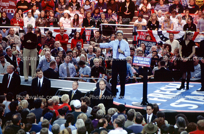 Crowds, Supporters, Voters, Lawlor Events Center, John Kerry Rally 2004