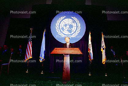 Mayor of San Francisco, Frank Jordan, United Nations 50th Anniversary