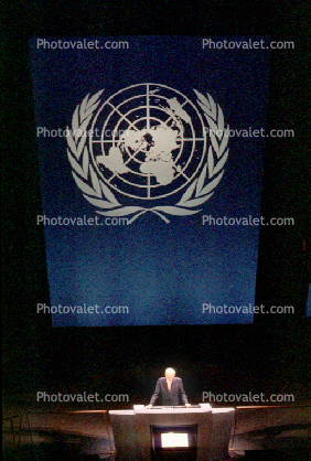 Mr. Boutros Boutros-Ghali, sixth Secretary-General of the United Nations, United Nations 50th Anniversary