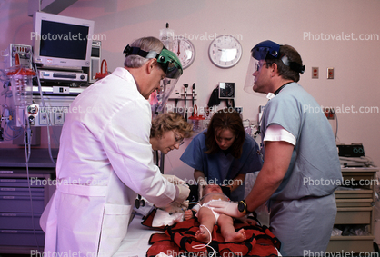 Baby Patient, Emergency Room, Doctor, Nurse