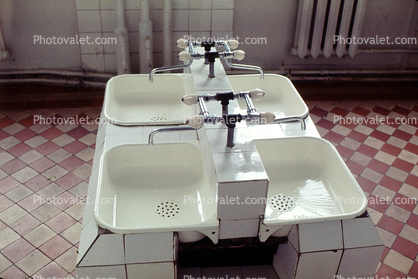 Wash Sink, fauwcett, Tile, Bathroom, washroom, Orphanage, Tashkent