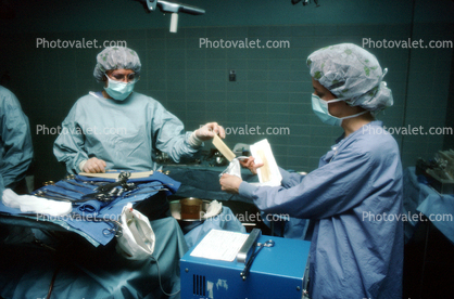 Operating Room, Doctor, Nurse, surgical gloves, mask