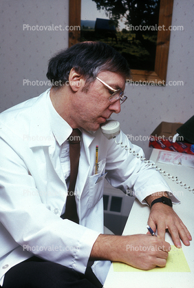 Male Doctor on Phone