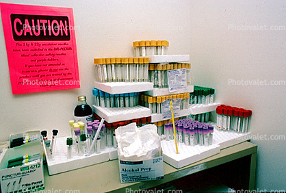 Blood Samples, tubes
