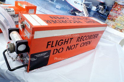 Black Box Flight Data Recorder