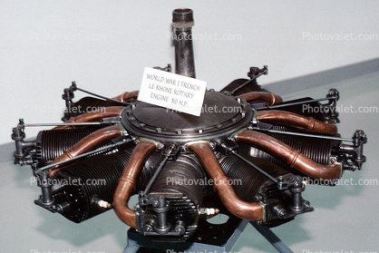 Le Rhone Rotary Engine