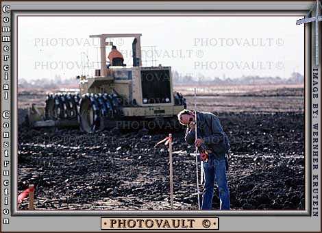 Surveyor, Surveying, Hacienda Business Park, Dirt, Soil