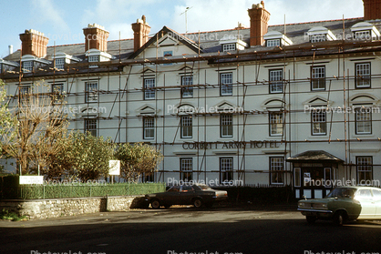 Corbett Arms Hotel, Scaffolding, Corbett Square, United Kingdom