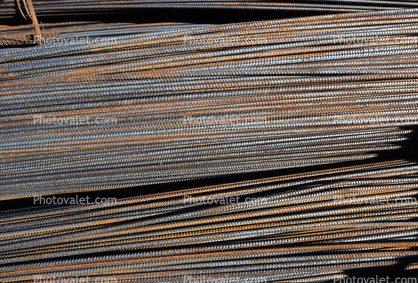 Rebar, Texture, Background, laying down rebar for a large cement floor