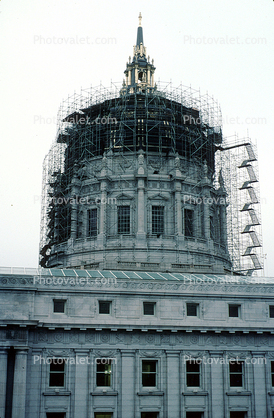 Scaffolding at Civic Center