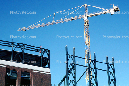 Tower Crane, Pacbell Ballpark construction
