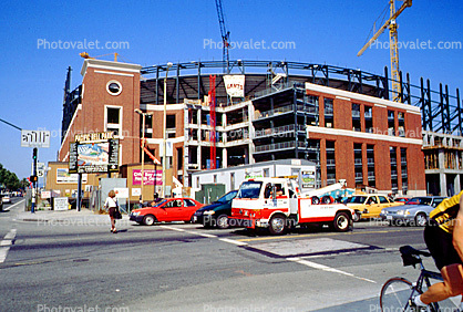 Tow Truck, 3rd and King Street, Pacbell Ballpark Construction