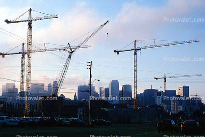 Tower Crane, Pacbell Ballpark Construction