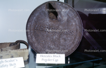 Hercules Black Powder Can