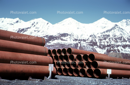 Alaska Pipeline Construction