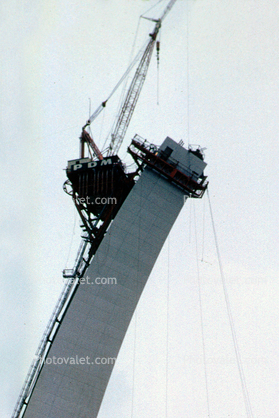 Creeper Crane, Gateway Arch, Saint Louis, Missouri, 1964, 1960s