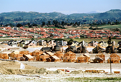 Urban Sprawl, Wooden Homes, houses, suburbia, suburban