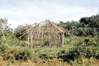 Bamboo Framing, Home, House, building