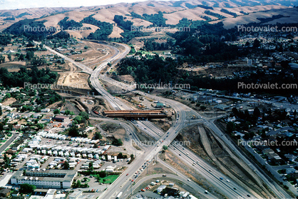 Highway I-580, Castro Valley, Freeway