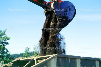 highway, Hitachi UH181 Hydraulic Excavator, bucket, dirt