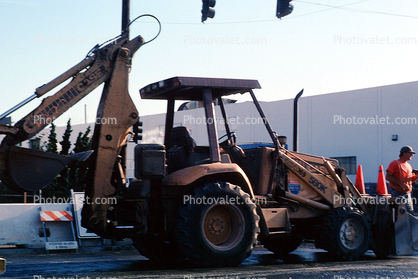 Case 580K Tractor, Loader, Backhoe, Construction Equipment, Earthmoving, Earthmover