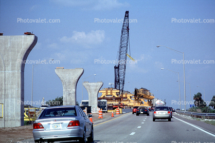 Crane, Highway, Tampa Florida