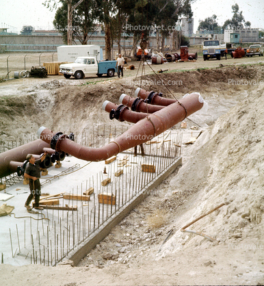 Water Pipeline, Lines, Shepherd Canyon