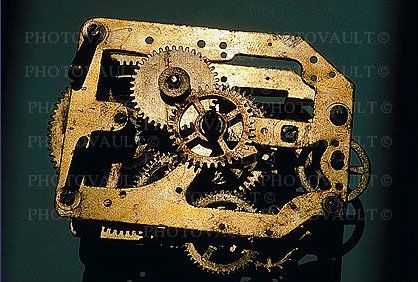 gears of a clock