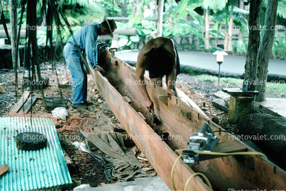 Dugout Canoe, wood