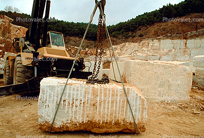 White Pentelikon Marble, Dionysos Marble Quarry, Attica