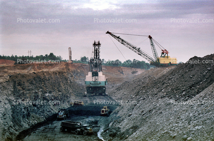 Green Coal Company, B-E1260N/1650B, M1208, dragline, open pit