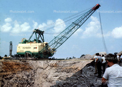 Marion Model 8900, Shovel, Peabody Coal Company, Crane, Excavator, Big, Huge, dragline, Digger