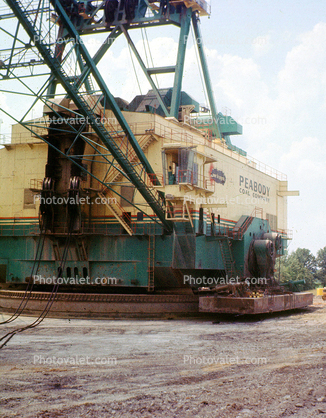 Marion Model 8900, Peabody Coal Company, Crane, Excavator, Big, Huge