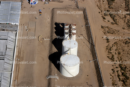 Oil Storage Tanks, Albuquerque, New Mexico
