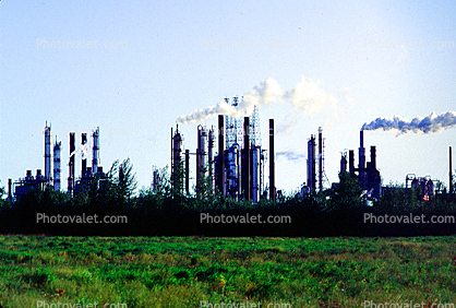 Refinery, Oil Storage Tanks
