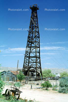 Taft, Oil Fields, Derrick, Extraction