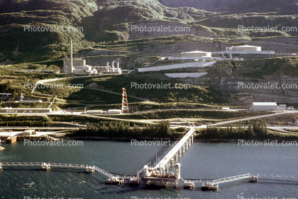 Storage Tanks, Pier, Valdez Marine Oil Terminal