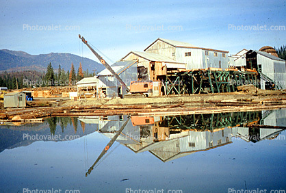 Lumber Mill, Crane, Humboldt County, California