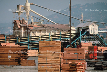 Lumber Mill, Ukiah, Mendocino County, California