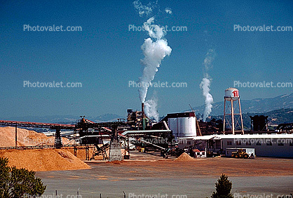Lumber Mill, Water Tower, Ukiah, 5 September 1987