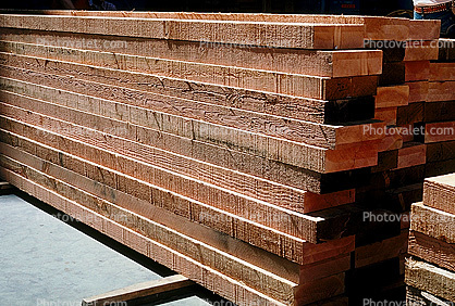 Boards, stacked, stacks, pile