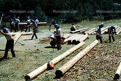 California Conservation Corps, Placer Fire Center, July 1983