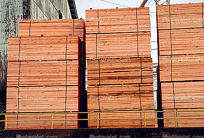 Stacks of Lumber