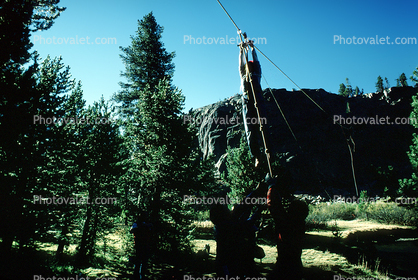 Ropes, Zipline, Zip Line, Kirkwood, California