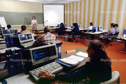 1983, classroom, 1980s